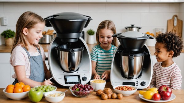 Cuisiner sucré-salé au Thermomix pour les enfants